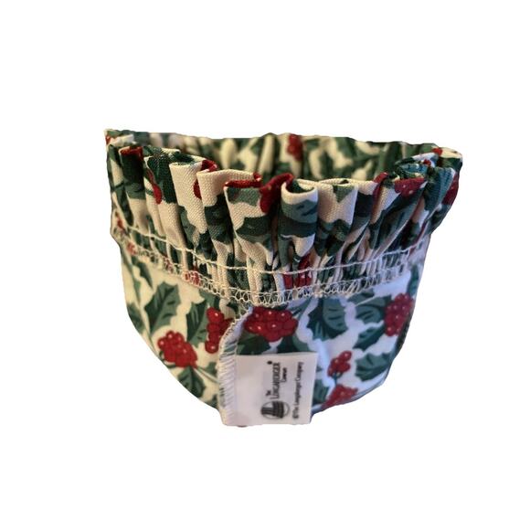 Liner for A Small Sweet Basil /Oregano Basket by Longaberger Retired Festive - Picture 5 of 16